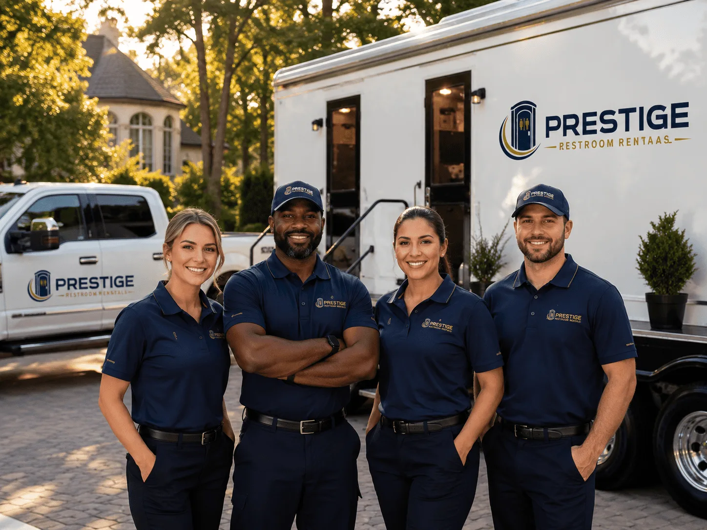 Trusted Luxury Portable Restrooms company in Kinder, LA